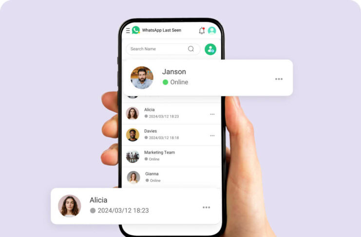 whatsapp online status tracking