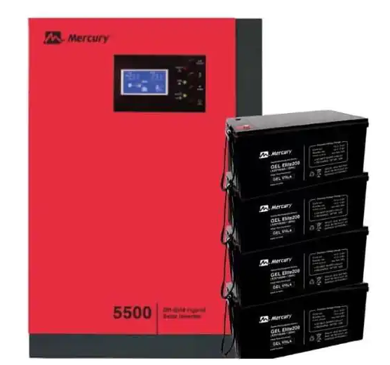 Mercury 5KVA Hybrid solar inverter