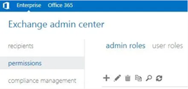 Login to Exchange Admin Center