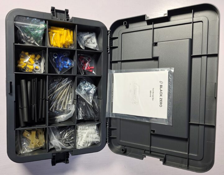 Blackzero Cordless Electric Drill Tool Kit Overview