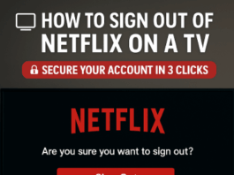 How to Sign Out of Netflix on a TV