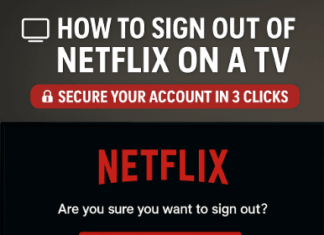How to Sign Out of Netflix on a TV