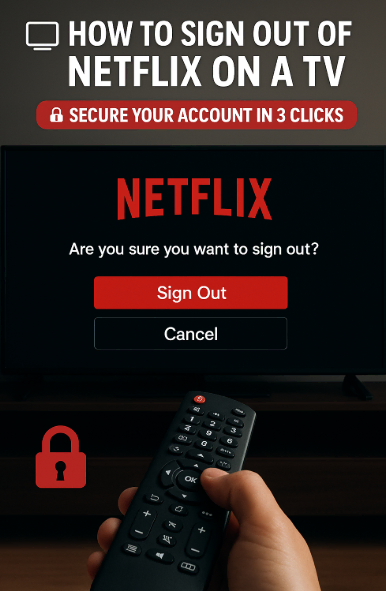 How to Sign Out of Netflix on a TV