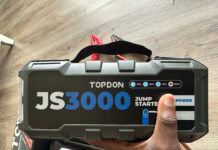 Topdon JS3000 Car Battery Jump Starter Features