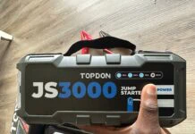 Topdon JS3000 Car Battery Jump Starter Features
