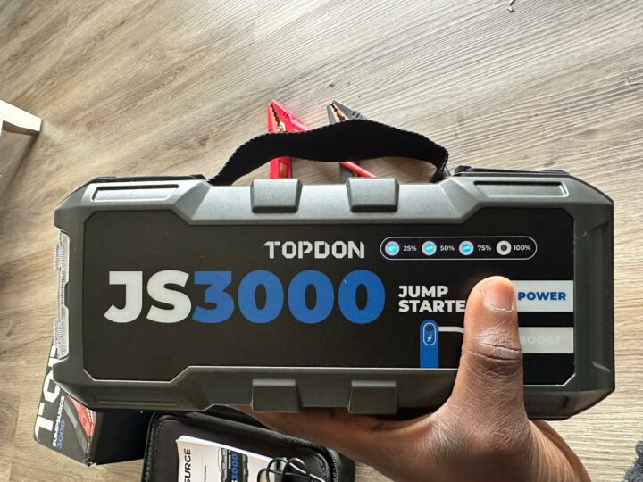 Topdon JS3000 Car Battery Jump Starter Features