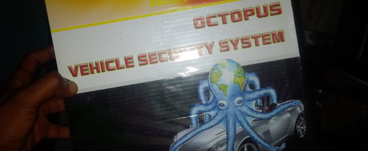 Octopus car remote and security system