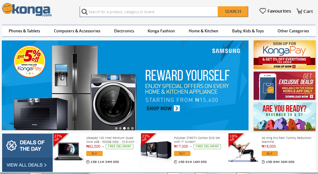 konga online shopping emall review