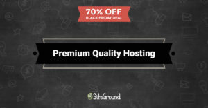 siteground black Friday 2016 hosting deals
