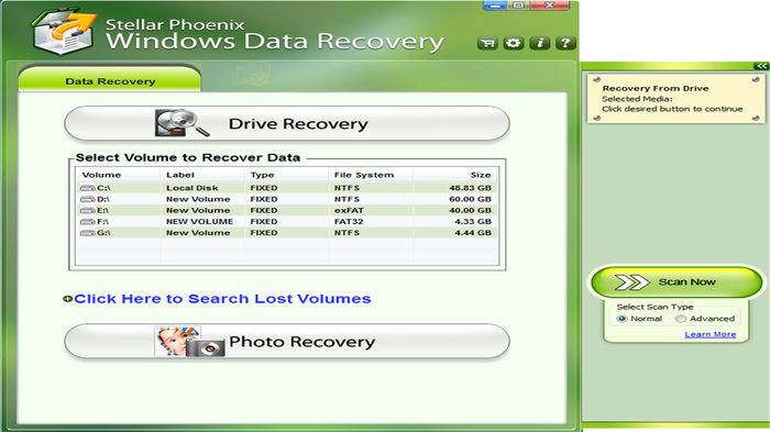 Stellar Phoenix Windows Data Recovery