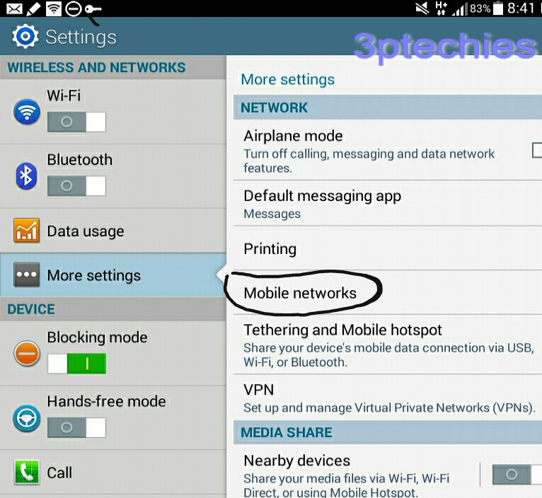 how to force 3g only mode on android